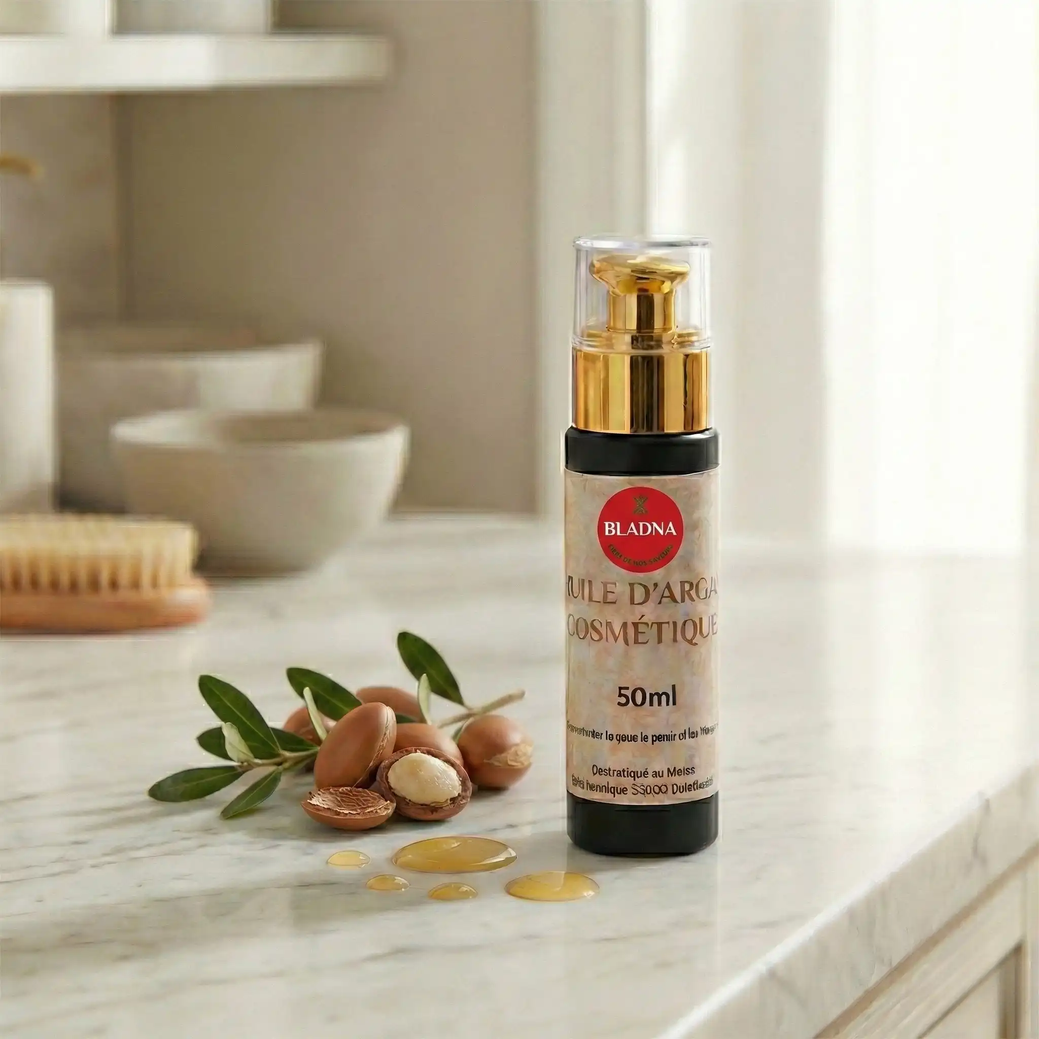Design sans titre (47) Huile d’Argan Cosmétique – Image 1